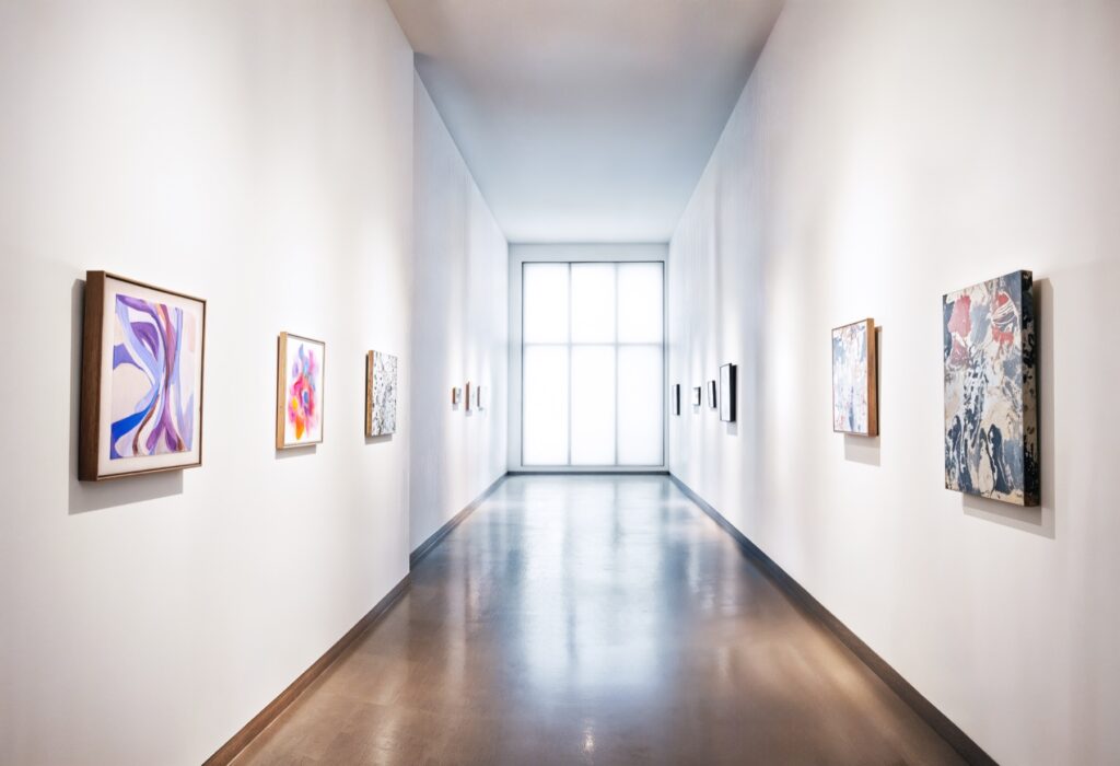 Vista da exposição